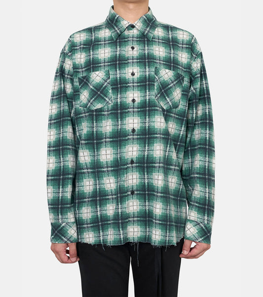 RAFU Printed Nel Shirt
