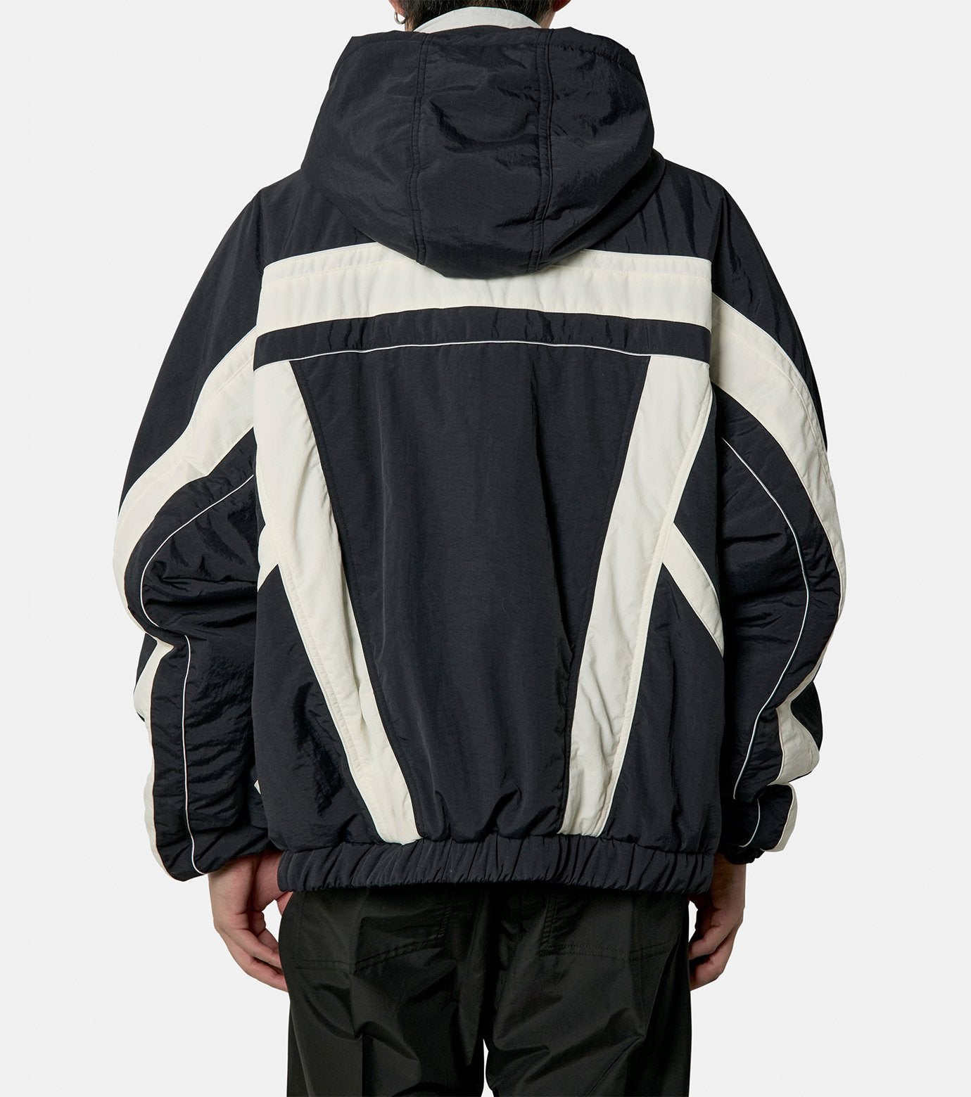 Puffer Two Tone Track Jacket