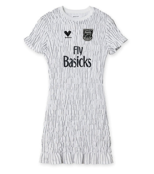 ワンピース BASICKS SHIRRING FOOTBALL DRESS Shirring Football Dress – RESTIR