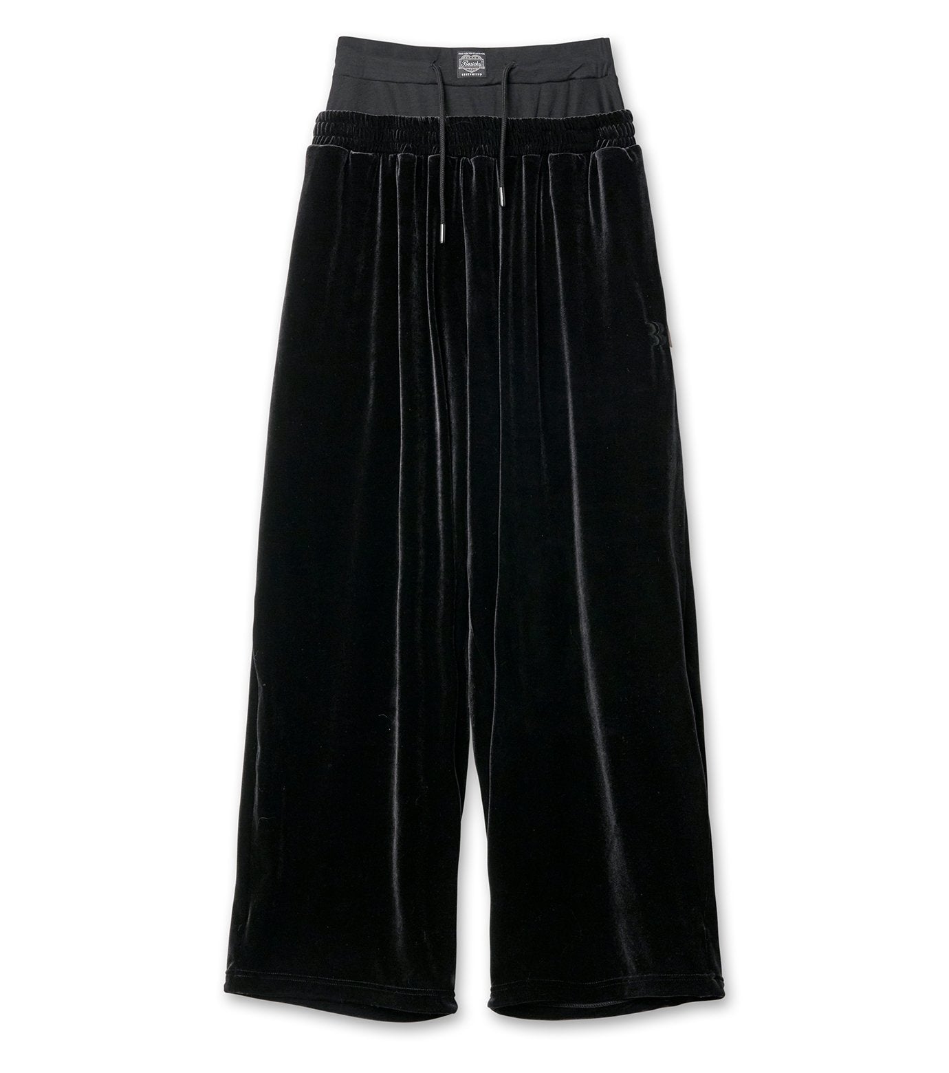 Layered Velvet Trouser