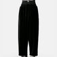 Layered Velvet Trouser