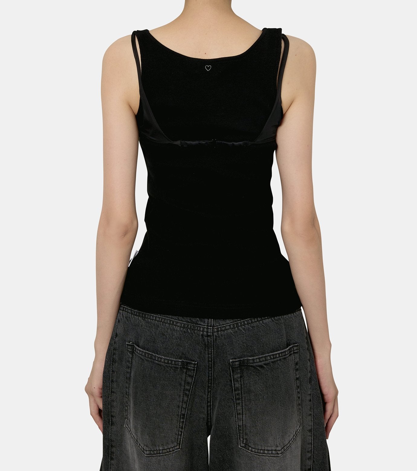Sheer Layered Tank Top