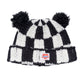 Checkered Flag Bear Beanie