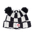 Checkered Flag Bear Beanie