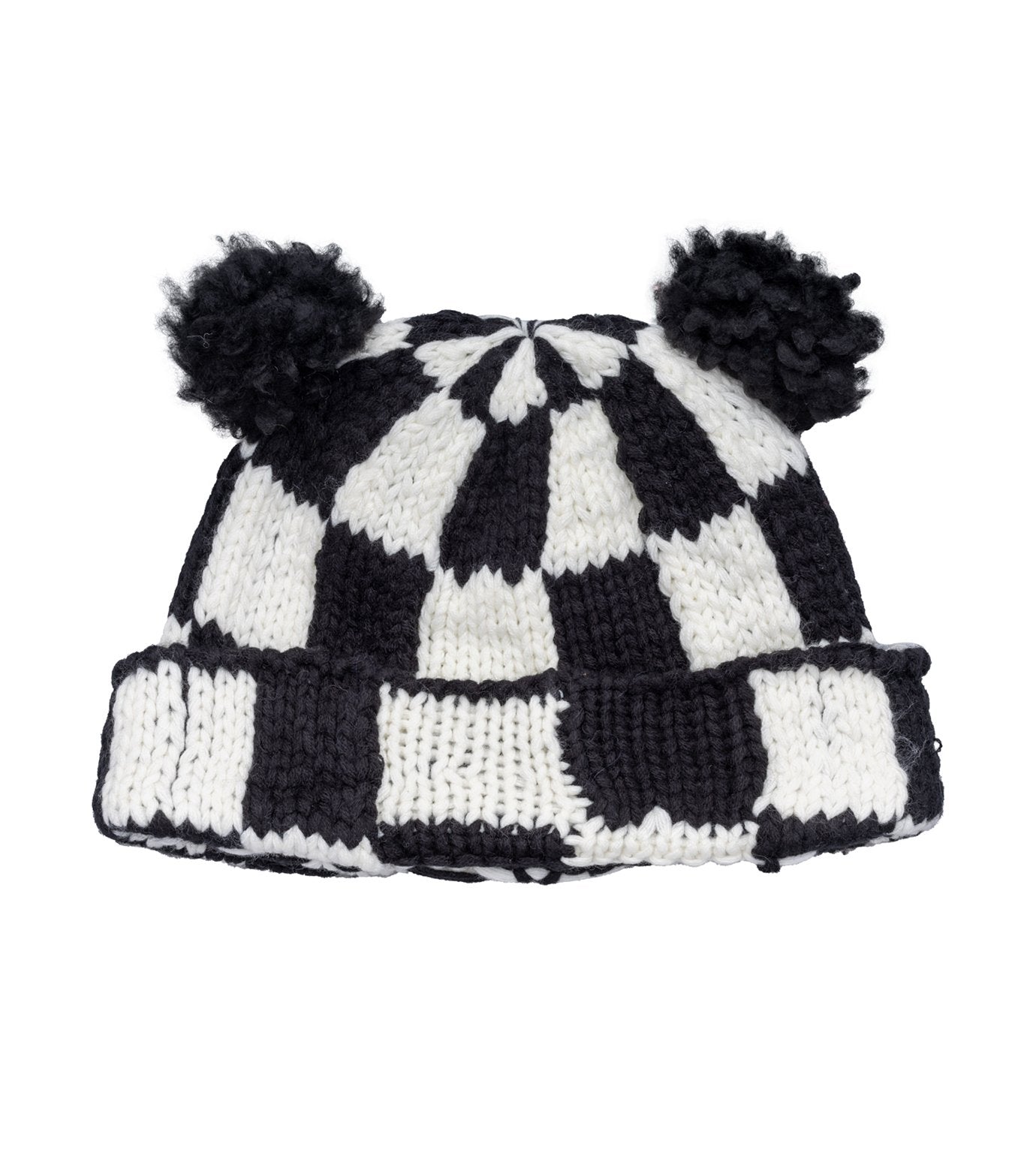 Checkered Flag Bear Beanie