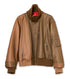 SPLICED LEATHER BOMBER