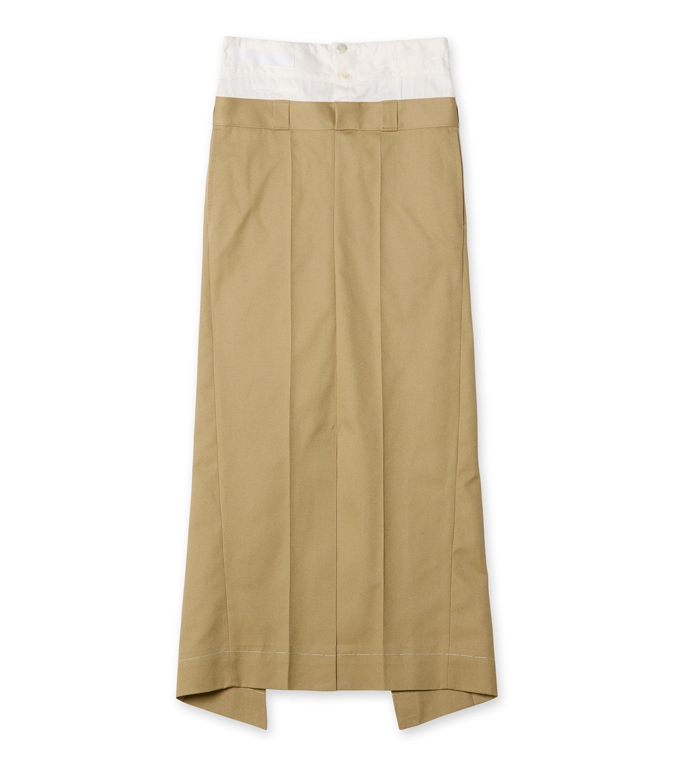 Skater Chino Long Skirt