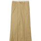 Skater Chino Long Skirt