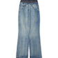 Denim Long Skirt
