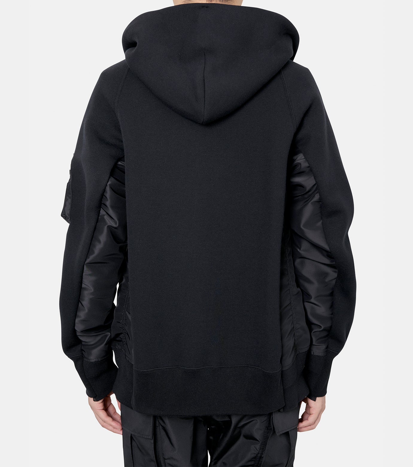 Sponge Sweat x Nylon Twill Hoodie – RESTIR