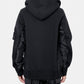 Sponge Sweat x Nylon Twill Hoodie