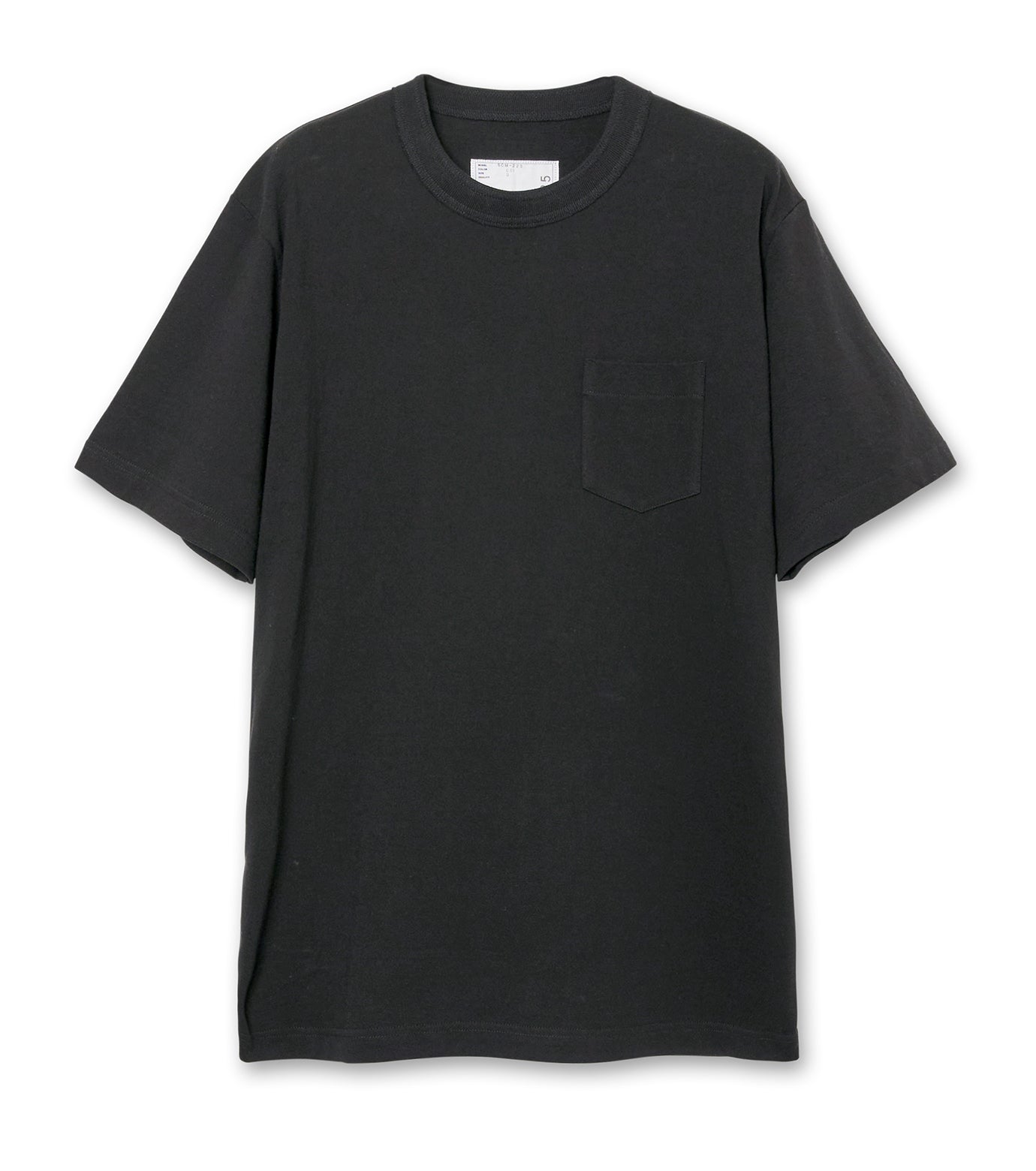 Side Zip Cotton T-Shirt