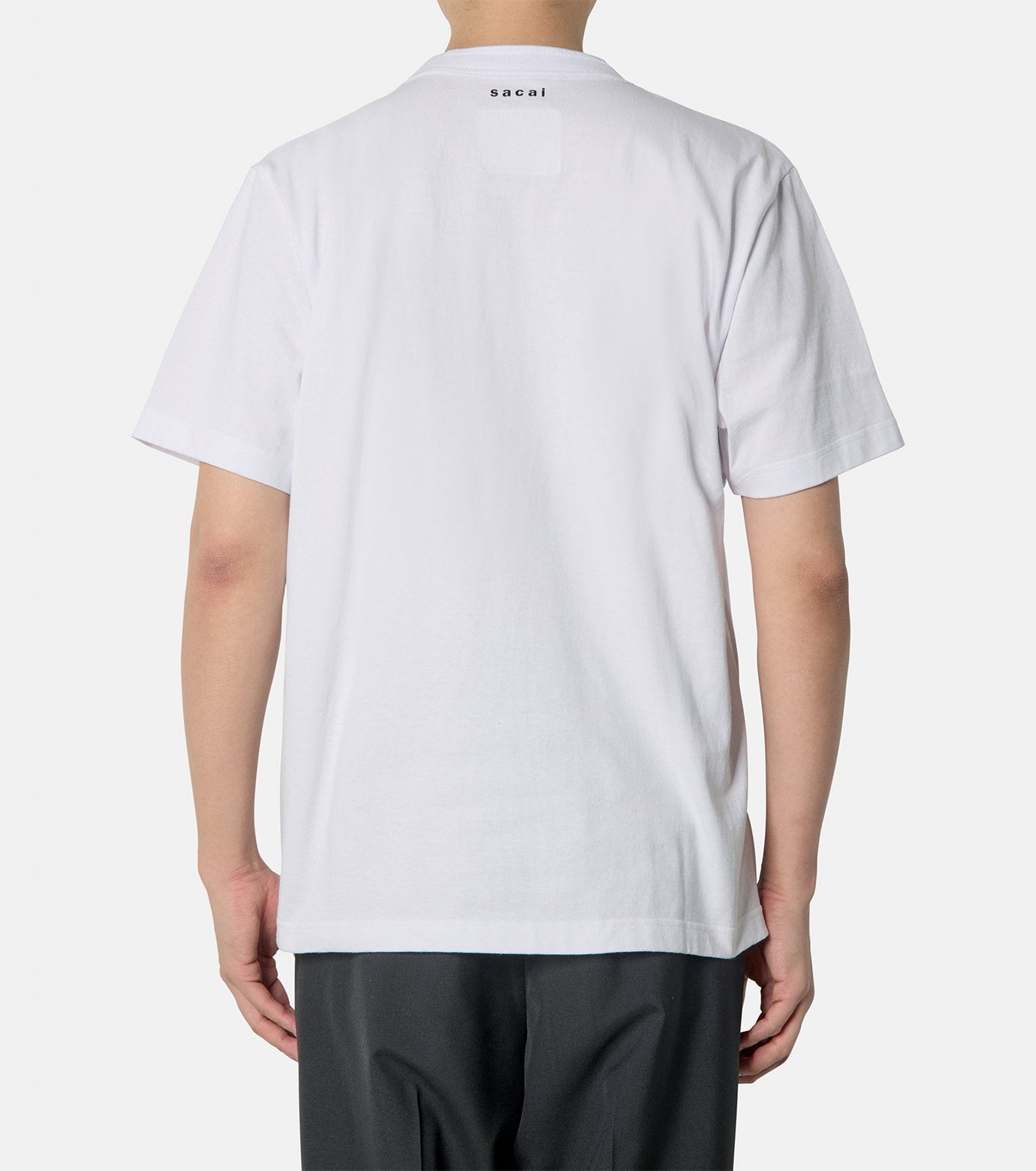 Side Zip Cotton T-Shirt