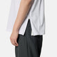 Side Zip Cotton T-Shirt