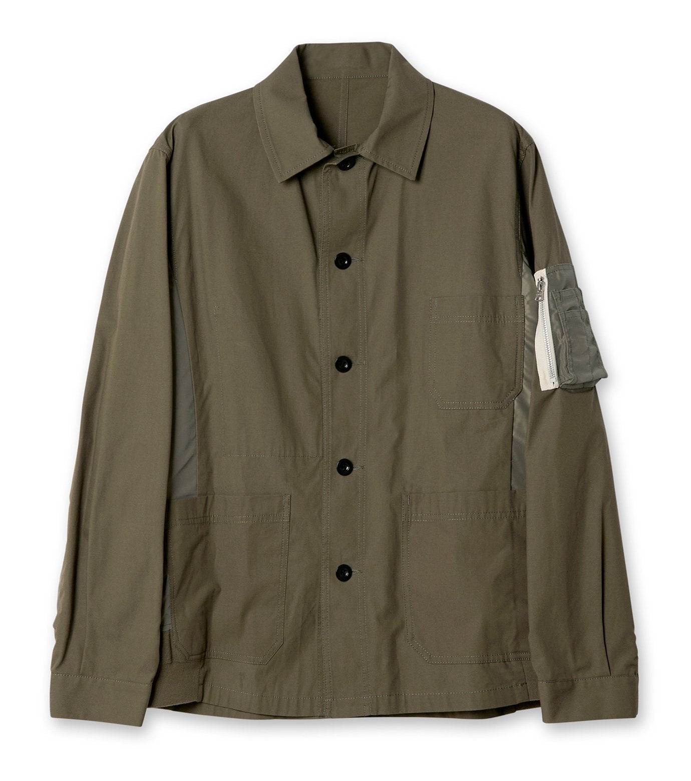 Cotton Nylon Oxford Jacket