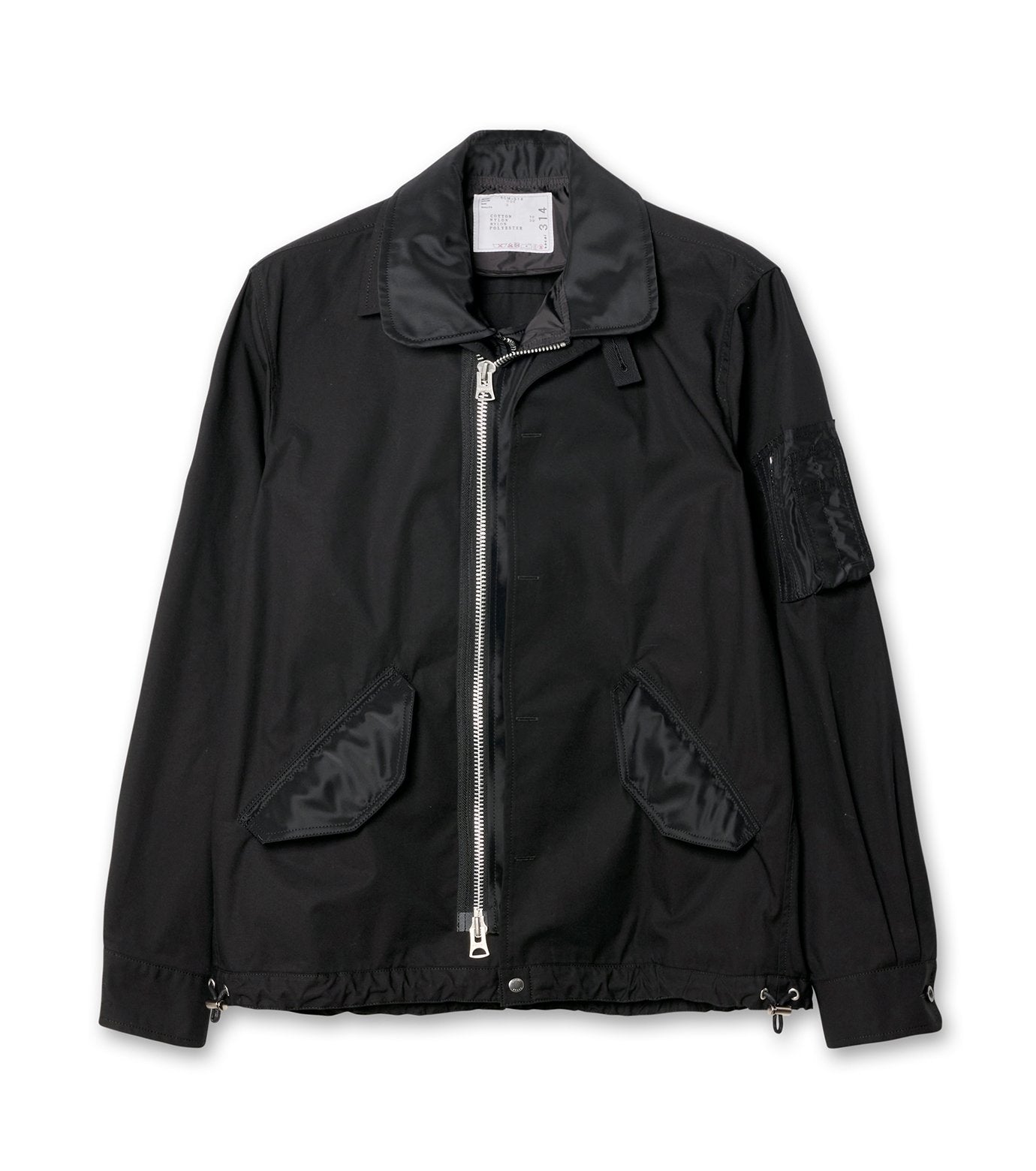 Cotton Nylon Oxford Blouson