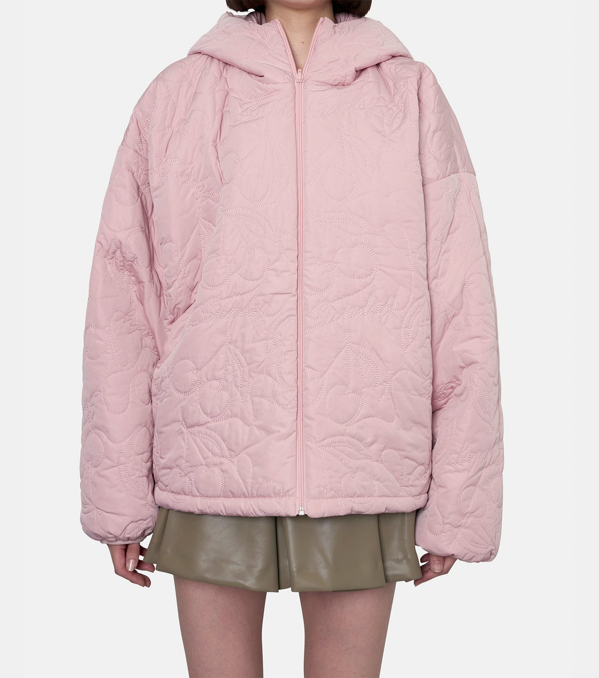 Cherry Reversible Puffer