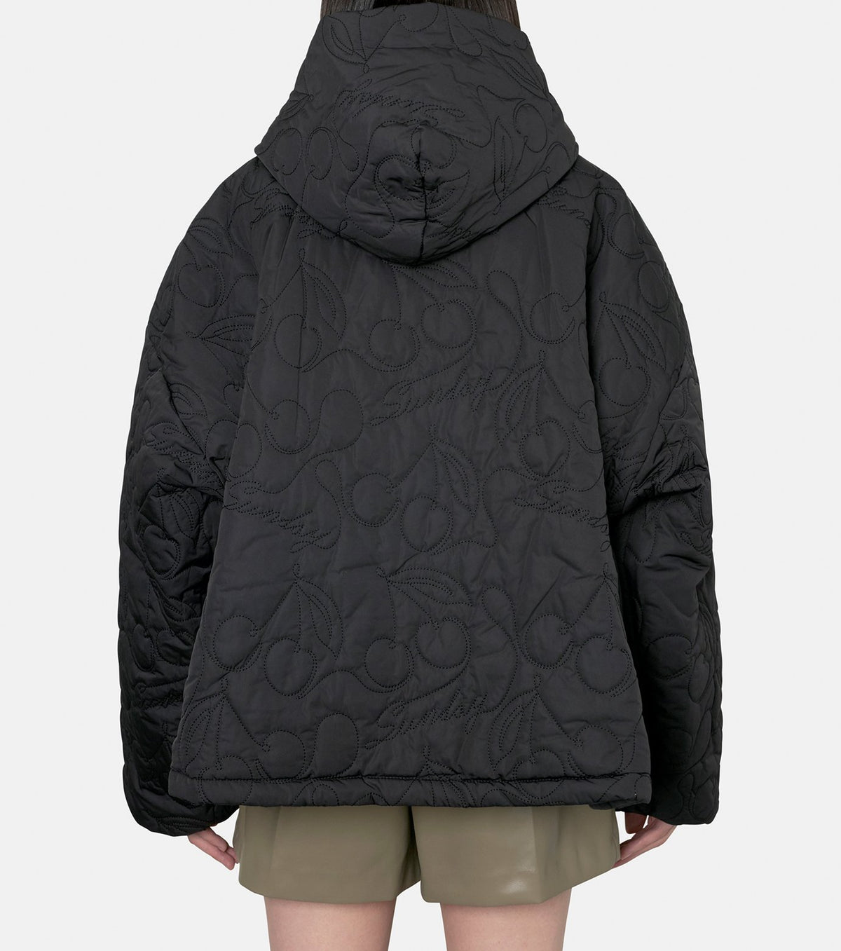 Cherry Reversible Puffer
