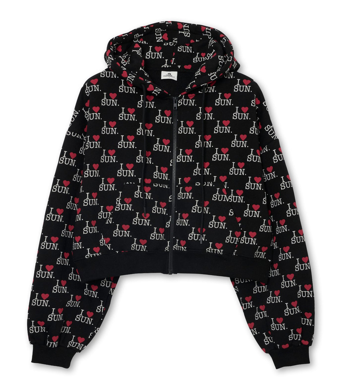 I Love Sun Zip Hoodie