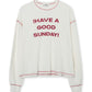 Good Sunday Waffle LS Tee