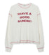 Good Sunday Waffle LS Tee
