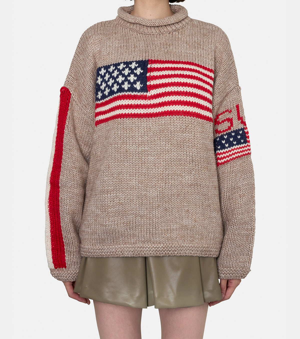 Sunday Flag Knit Sweater