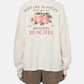 Sun Peach Waffle LS Tee