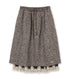 Tweed Training Midi Skirt