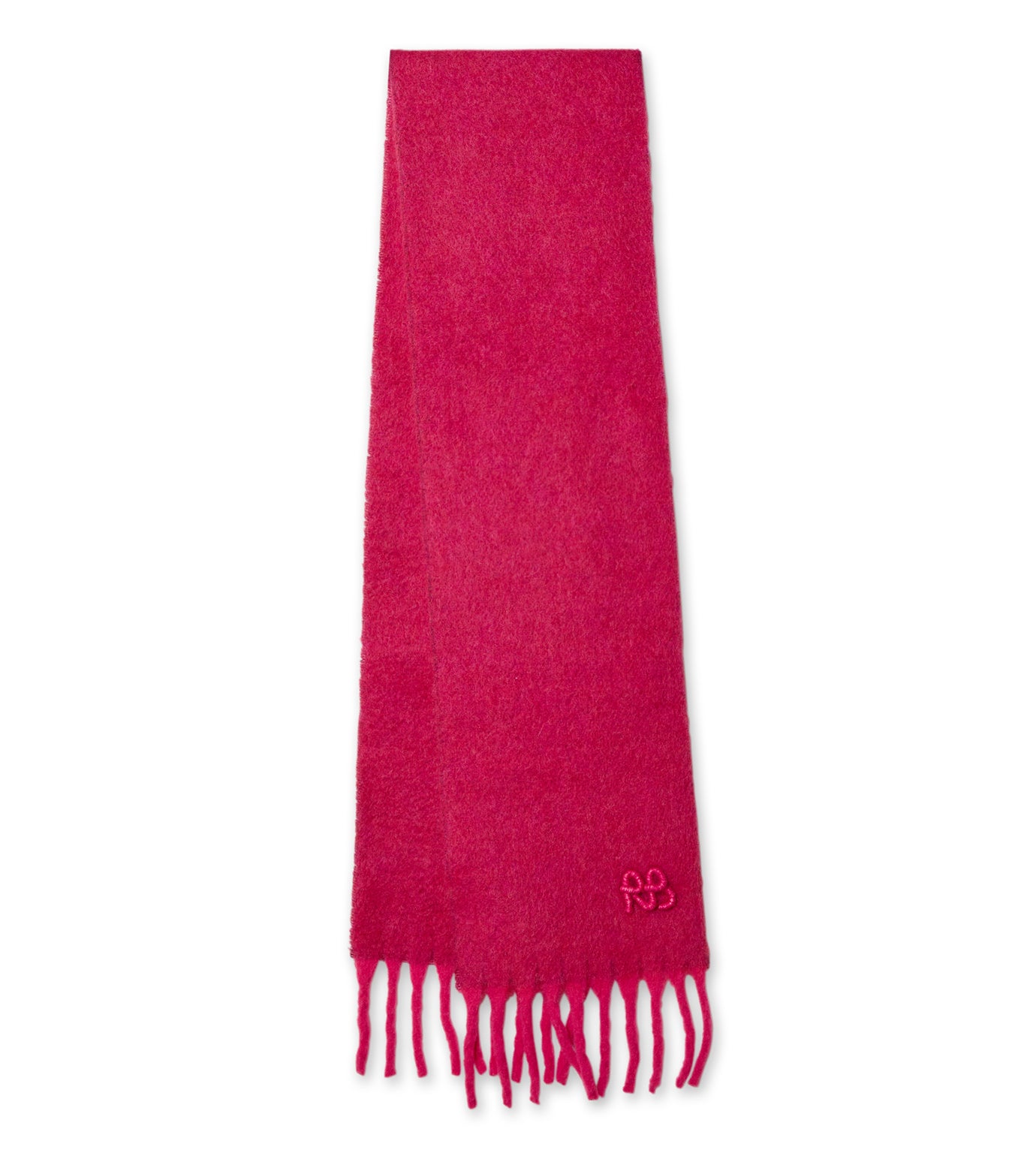 Logo Fringed Scarf