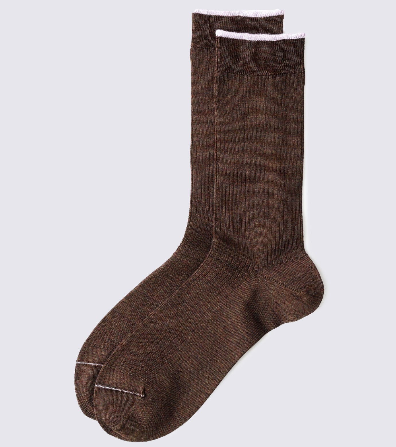 Silk Socks Brown (22.5-24.5cm)