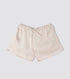 Silk Shorts Pearl White