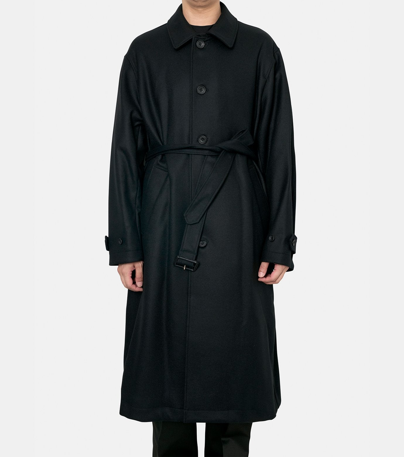 WOOL MELTON OVERSIZED INVESTIGATED C