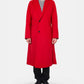 W/CA DOUBLE FACE NOTCH LAPEL COAT