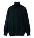 EXTRA FINE WOOL KNIT TURTLE NECK LS