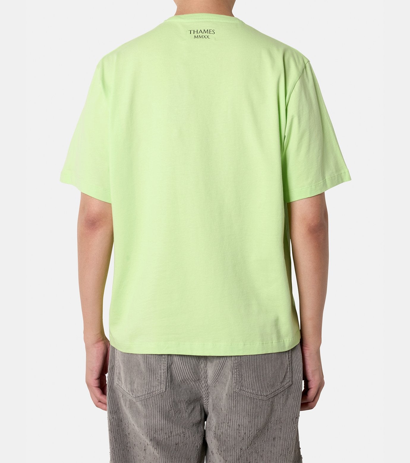 LETTERS TEE LIME