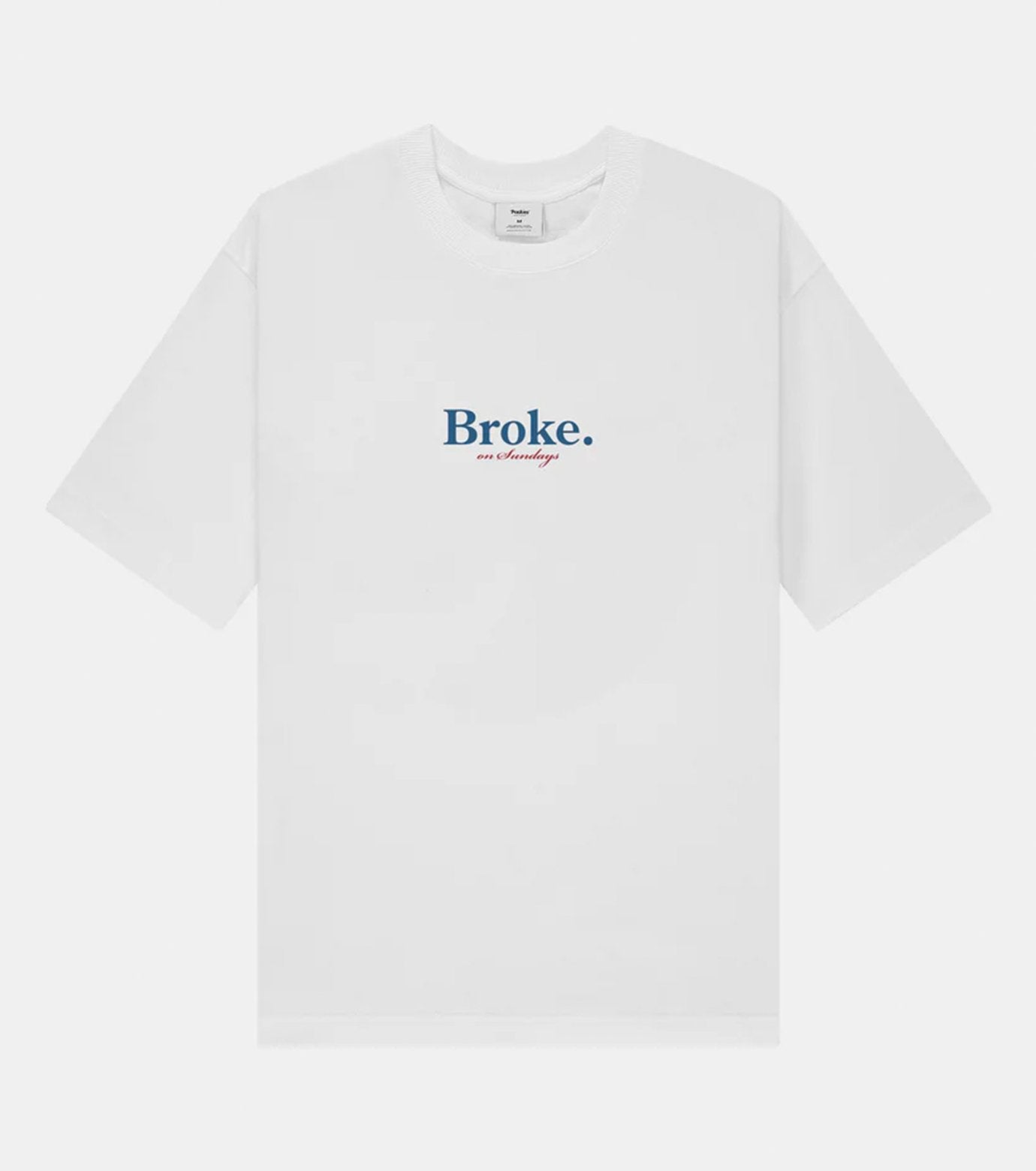 Broke Tee - White