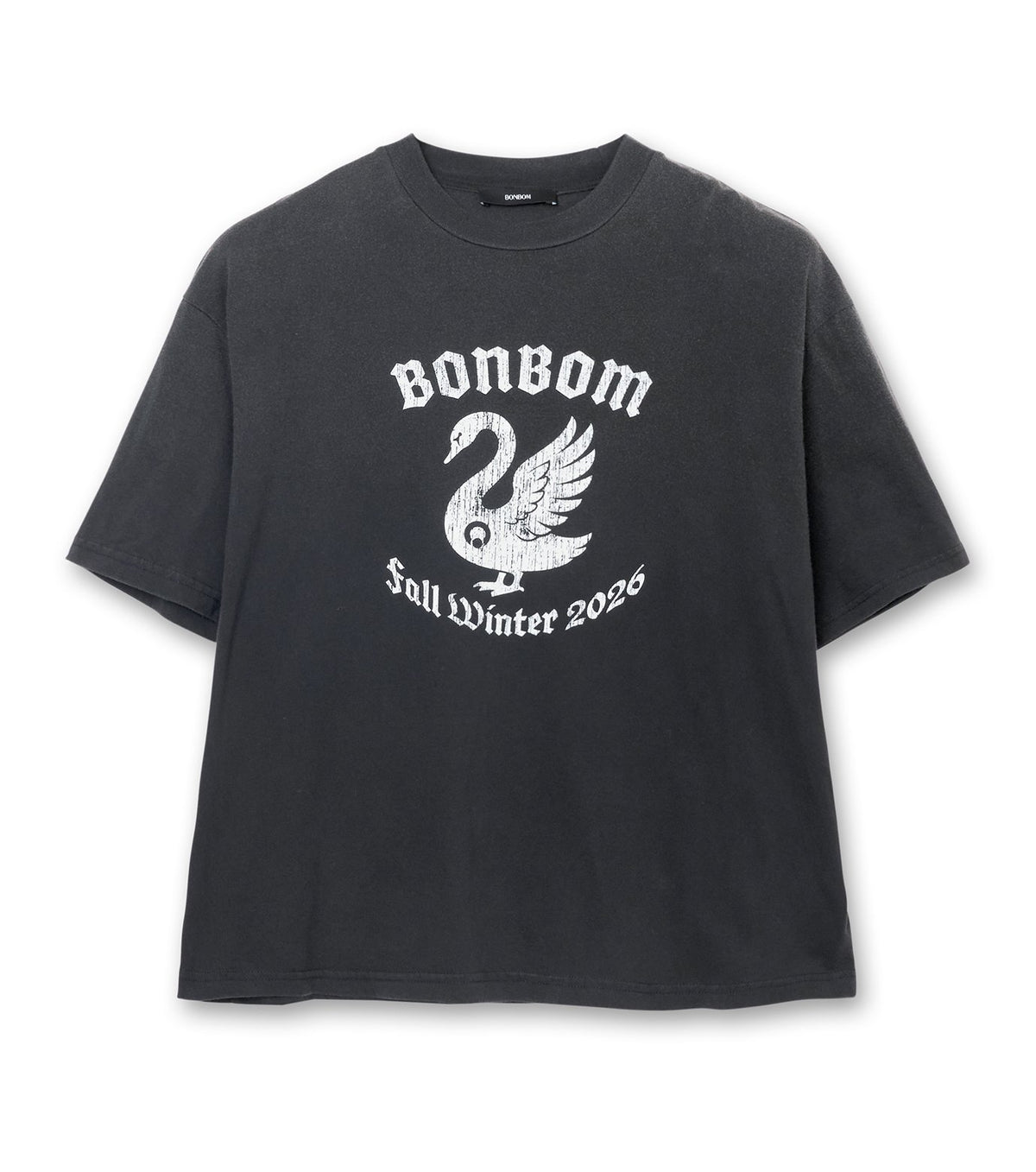 Swan Vintage Effect Tshirt