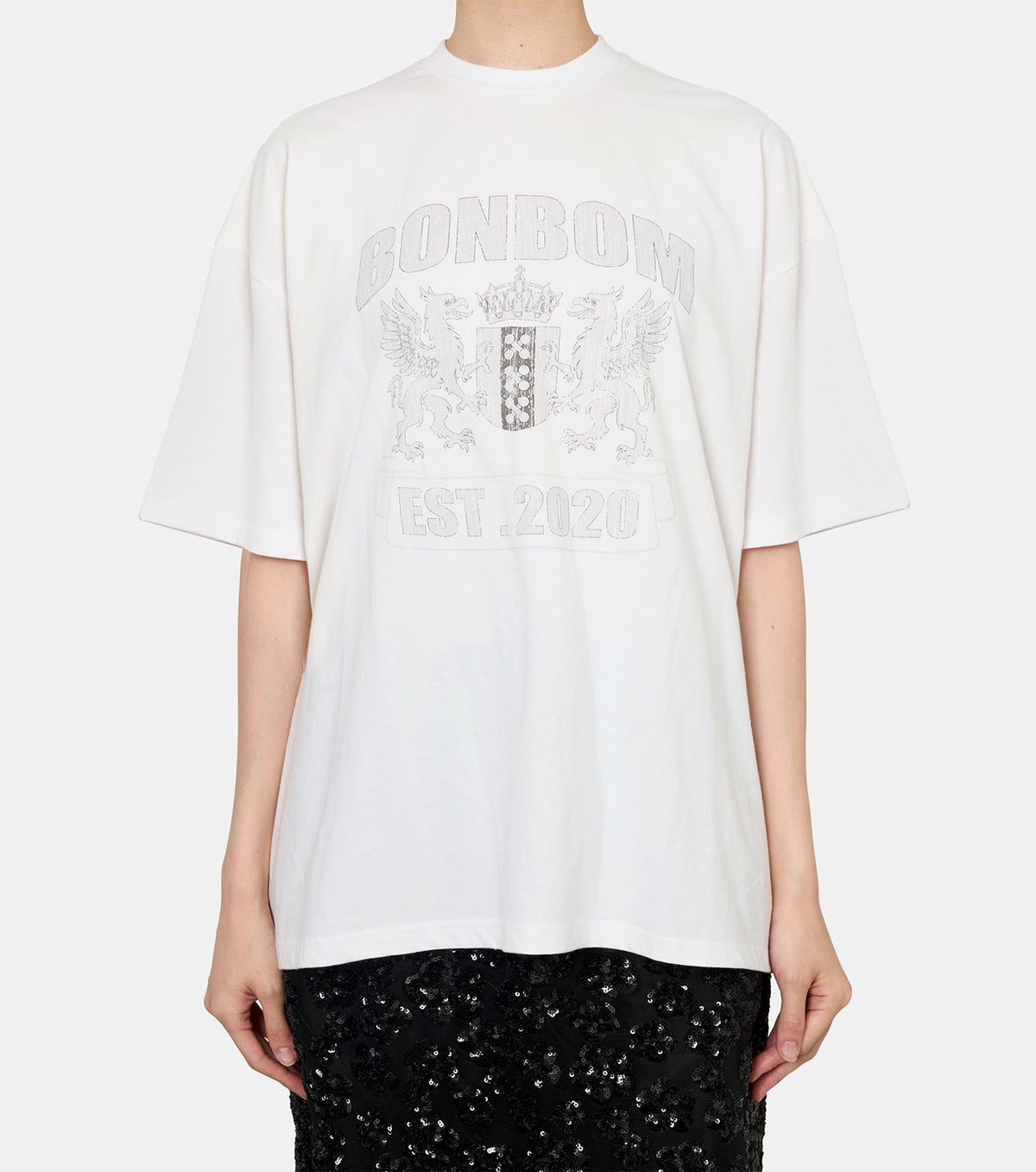 Griffin Vintage Effect Logo Tshirt