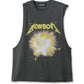 Graphic Sleeveless T-shirt