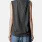 Graphic Sleeveless T-shirt