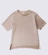 Silk Satin Pullover Pink Beige
