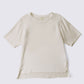 Silk Satin Pullover Perl White
