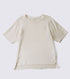 Silk Satin Pullover Perl White