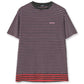 PINK STRIPE LAYERED T-SHIRT