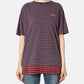 PINK STRIPE LAYERED T-SHIRT
