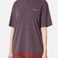 PINK STRIPE LAYERED T-SHIRT