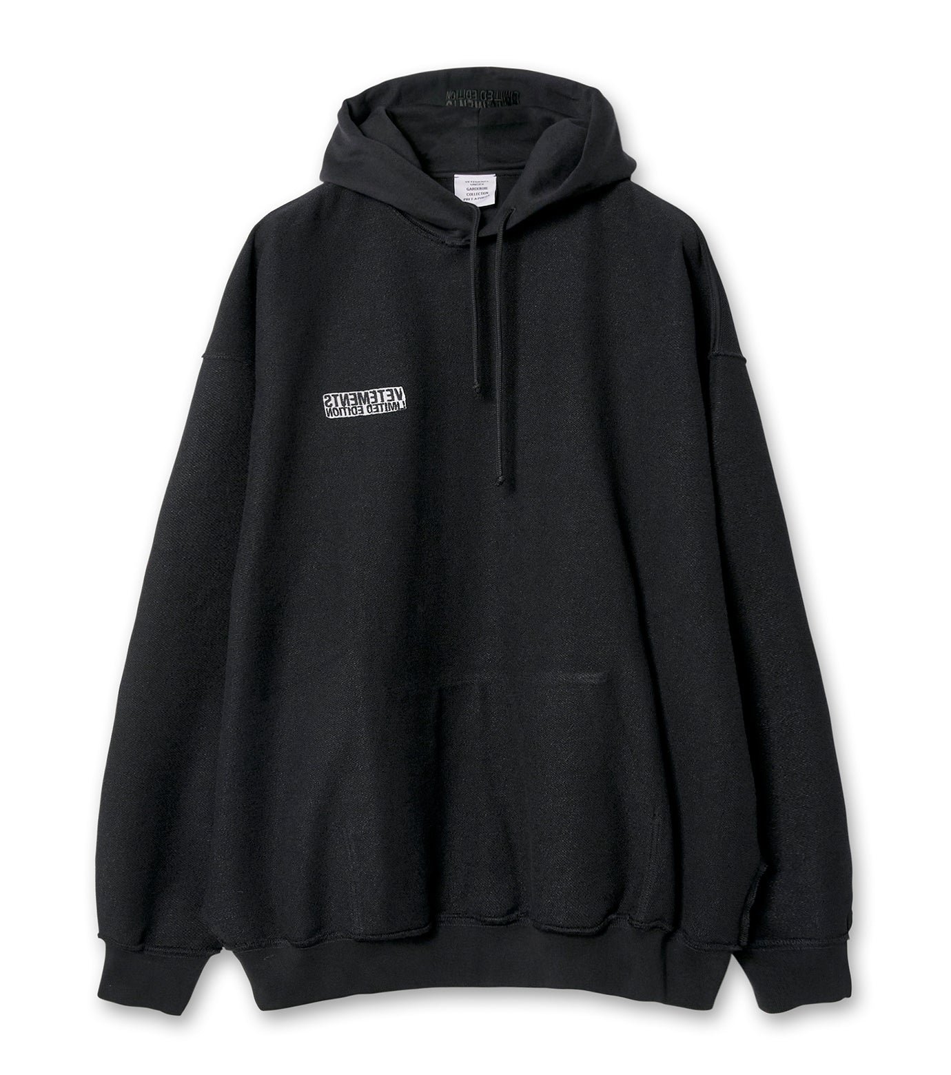 INSIDE-OUT LABEL HOODIE