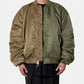 DOUBLE ZIP BOMBER JACKET