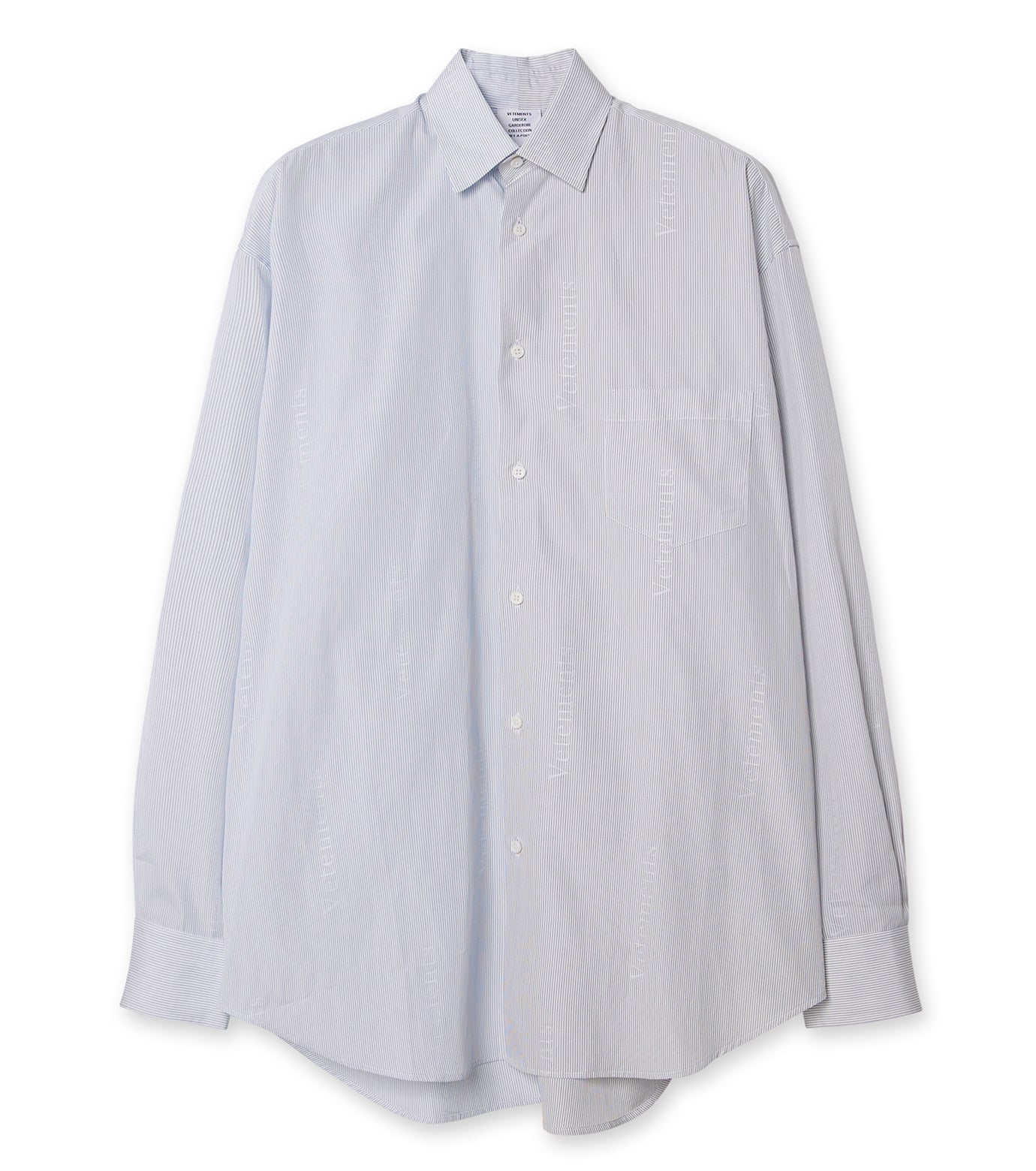 SPLIT DECONSTRUCTED CLASSIC SHIRT