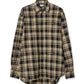 LOGO JACQUARD PLAID SHIRT